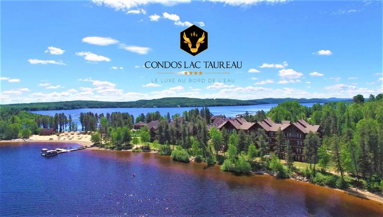 Les Condos Du Lac Taureau- Rooms & Condos Saint-Michel Eksteriør billede